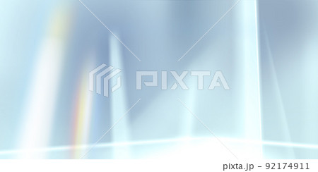 【幅6000px】オーロラ　光彩　グラデーション　ステージ　背景	 92174911