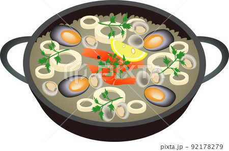 いかすみパエリア いかすみパエリア 92178279