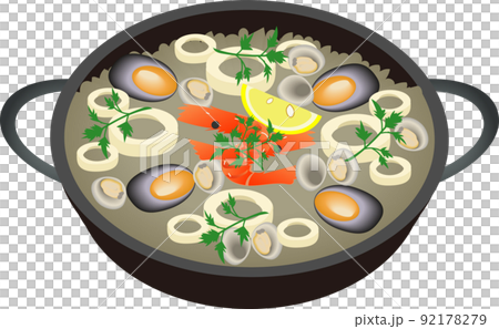 いかすみパエリア いかすみパエリア 92178279