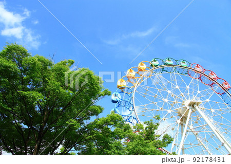 安城市、堀内公園観覧車の風景 安城市、堀内公園観覧車の風景 92178431