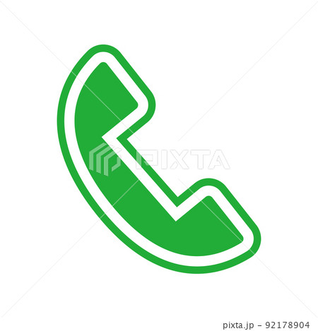 電話と吹き出しアイコン トーク 電話と吹き出しアイコン トーク 92178904