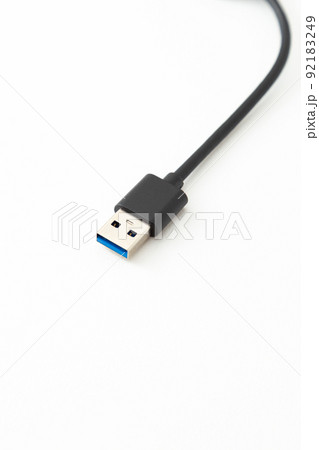 USB-Aケーブル 白バック USB-Aケーブル 白バック 92183249