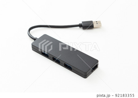 USBハブ 白バック USBハブ 白バック 92183355