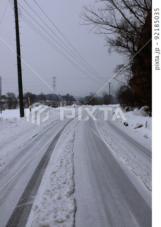 雪道 雪道 92185035