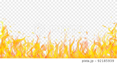 Background of fire flames 92185939
