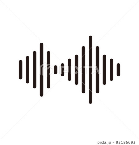 イコライザー　音波　ベクター 92186693