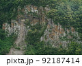 雄冬岬の岩肌 92187414