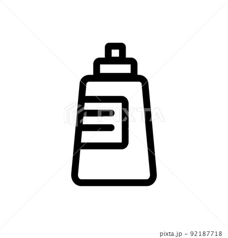 洗剤やソープのボトル。ベクター。 92187718