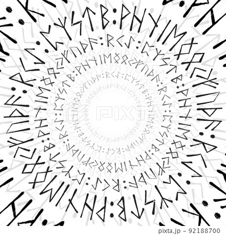 Viking runes circles wallpaper 92188700