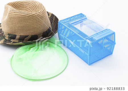 夏イメージ　虫取り 92188833