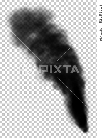 上升的黑煙的例證 92191518