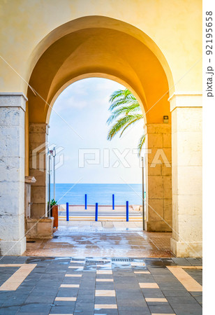 old town of Nice, France 92195658
