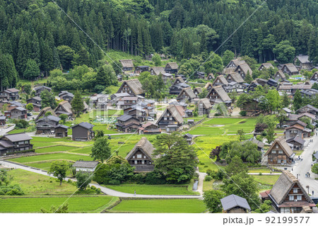 夏の白川郷 夏の白川郷 92199577