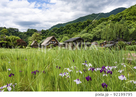 夏の白川郷 92199795