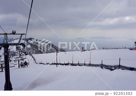 びわ湖バレイスキー場の風景 92201302
