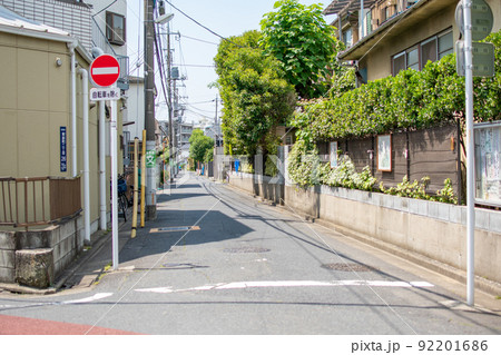 東金町の路地/東京都葛飾区 東金町の路地/東京都葛飾区 92201686
