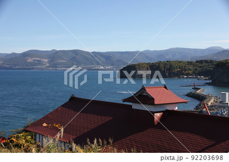 鰊御殿から祝津港_小樽 鰊御殿から祝津港_小樽 92203698