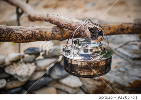 キャンプケトル ヤカン カッコいい ブッシュクラフト キャンプ道具 92205751