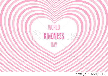 World Kindness Day design template. Vector illustration. World Kindness Day design template. Vector illustration. 92210845
