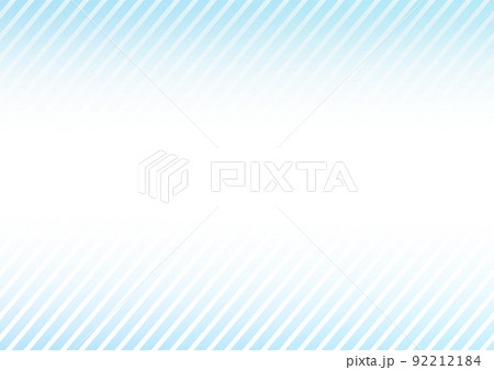 背景 ボーダー 中央白 水色のイラスト素材 [92212184] - PIXTA