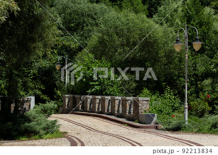 stone classic bridge of old era 92213834