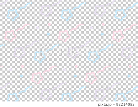 可愛的流星無縫圖案背景插圖 可愛的流星無縫圖案背景插圖 92214082