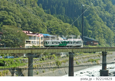 大糸線　平岩ー小滝　JR西日本　キハ52-156（富山） 92214829