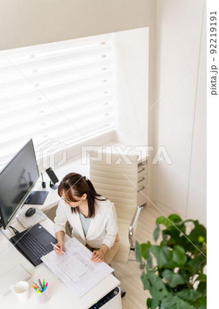女性一級建築士 設計事務所 俯瞰 女性一級建築士 設計事務所 俯瞰 92219191