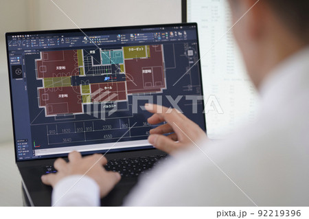 CAD操作 作図 製図 図面 提案 リノベーション CAD操作 作図 製図 図面 提案 リノベーション 92219396