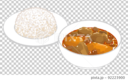 馬薩曼咖哩的插圖 92223900