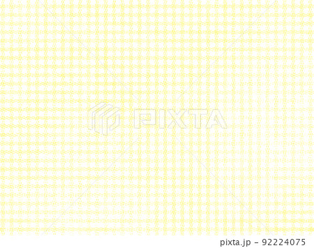 抜け感のあるイエローチェック模様 抜け感のあるイエローチェック模様 92224075