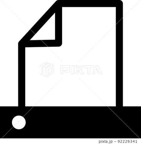 プリンター印刷機・FAXアイコンイラスト 92226341