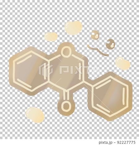 大豆異黃酮/異黃酮插圖 92227775