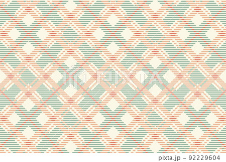 チェック柄の背景イラストイメージ 92229604