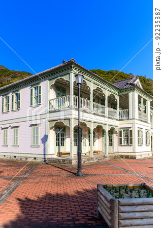 三角西港公園「三角西港公園にある建物(浦島屋)風景」 92235387