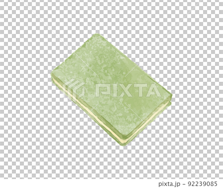 抹茶ラングドシャの水彩イラスト 抹茶ラングドシャの水彩イラスト 92239085