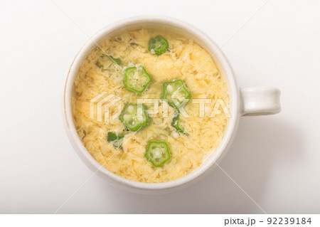 オクラのたまごスープ オクラのたまごスープ 92239184