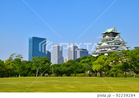 大阪城 西の丸庭園 OBP 大阪城 西の丸庭園 OBP 92239284