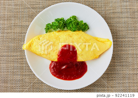 オムライス 俯瞰 オムライス 俯瞰 92241119