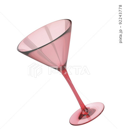 Red cocktail glass 92243778