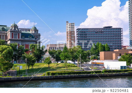 《大阪府》中之島・大阪中心街の都市風景 《大阪府》中之島・大阪中心街の都市風景 92250481