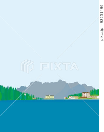 ミズリーナ湖 lago di misurina ドロミーティ dolomiti イタリア  ミズリーナ湖 lago di misurina ドロミーティ dolomiti イタリア  92251496