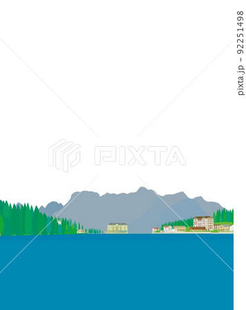 ミズリーナ湖 lago di misurina ドロミーティ dolomiti イタリア ミズリーナ湖 lago di misurina ドロミーティ dolomiti イタリア 92251498