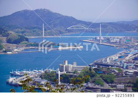 安波山展望台から望む気仙沼の景色 92255893