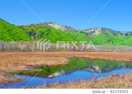 景鶴山のリフレクション 景鶴山のリフレクション 92259501