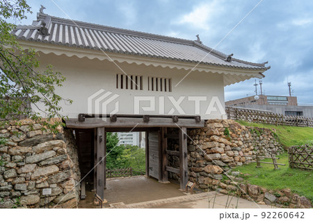 静岡県浜松市 浜松城の天守門 静岡県浜松市 浜松城の天守門 92260642