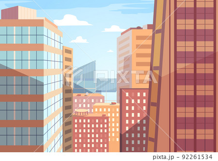 Vector urban landscape 92261534