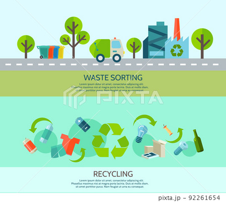 Waste Sorting Banners Set Waste Sorting Banners Set 92261654