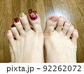 before  after のフットネイルシール 92262072