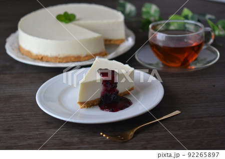 レアチーズケーキ 92265897